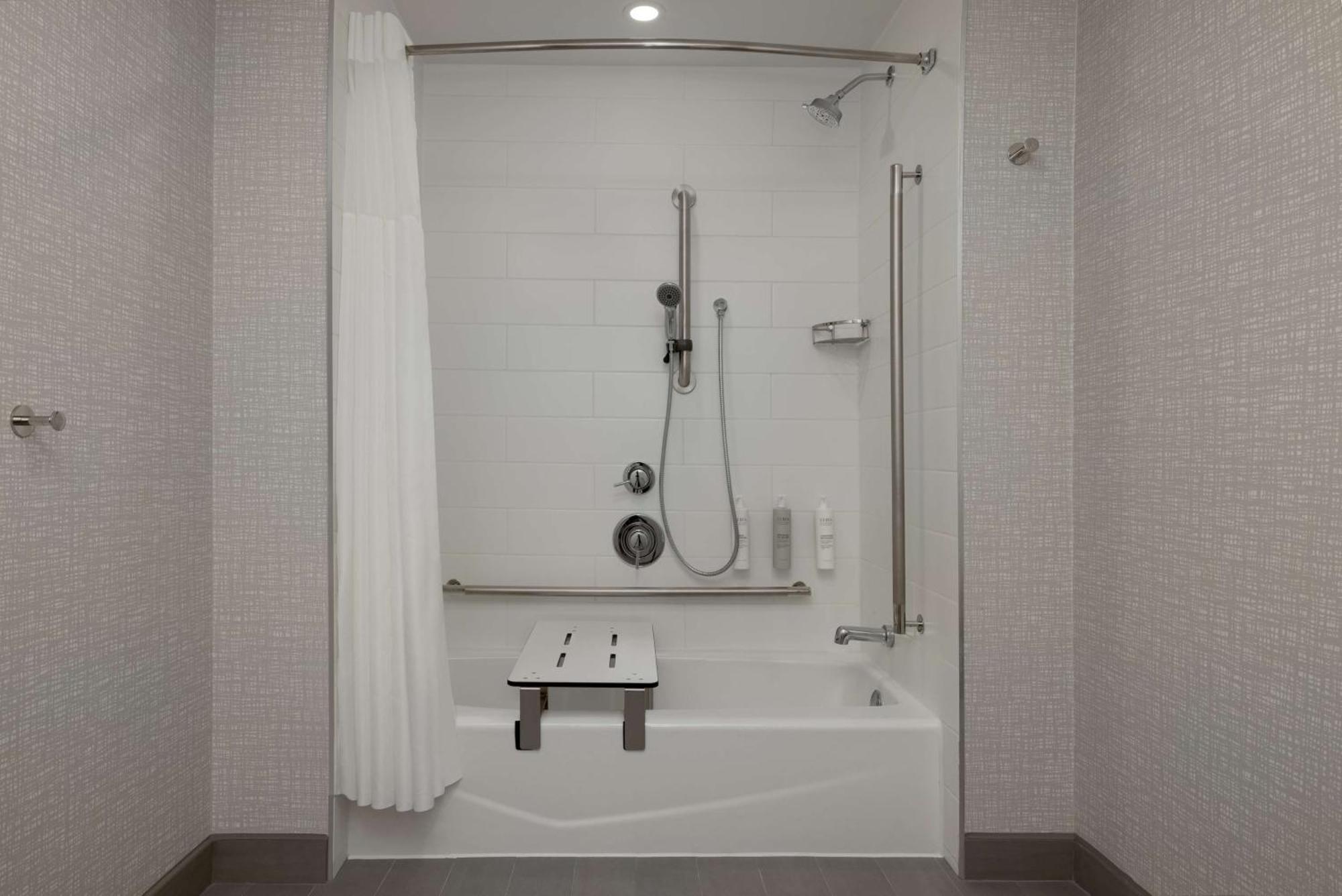 King Room Bath Tub Mobility Access
