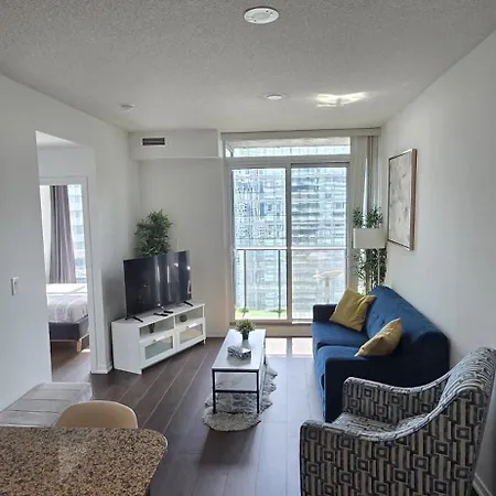 Toronto Cn Tower Maple Leaf Square Luxurious 2 Bedroom Condo-2